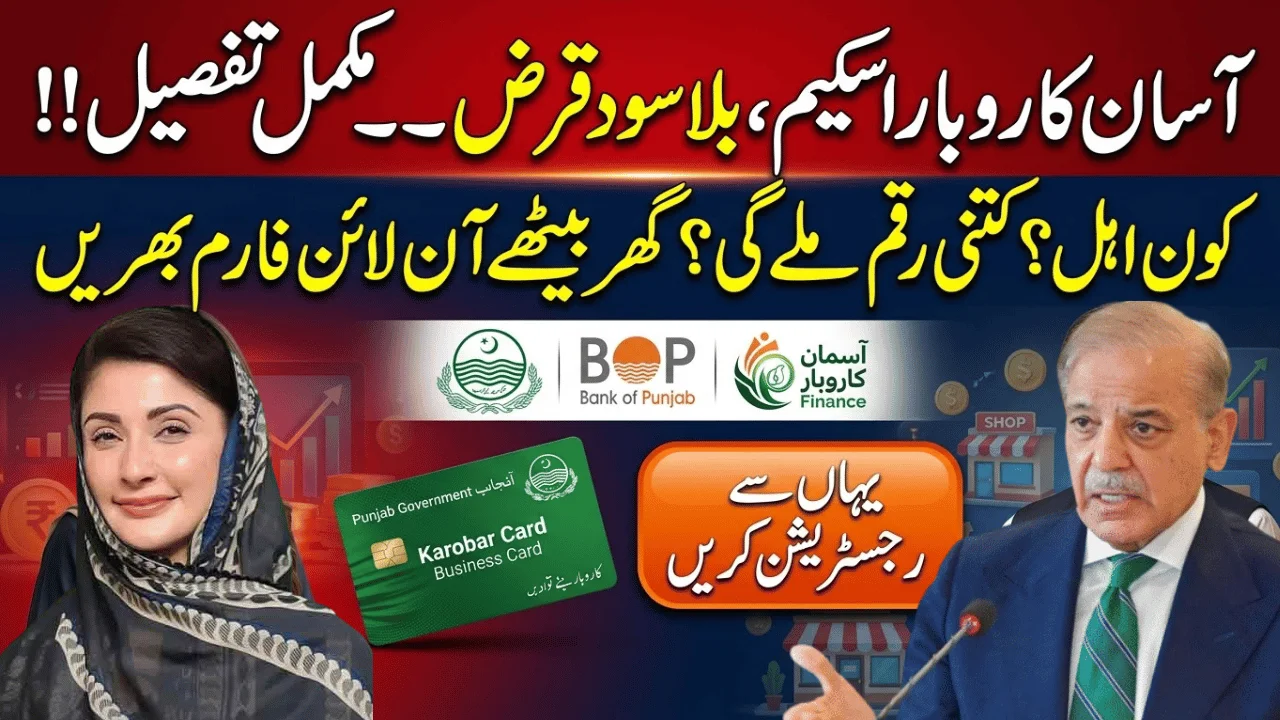 Asaan Karobar Loan Scheme 2026 – Apply Online